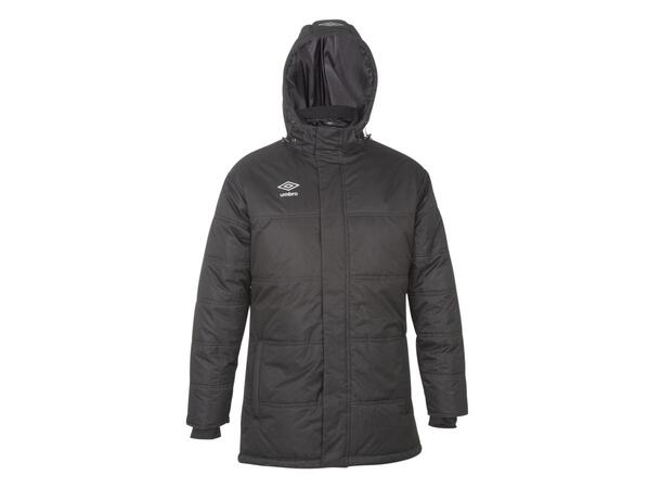 UMBRO Core Padded Jacket Jr 17 Svart 140 Fodrad klubbjacka 
